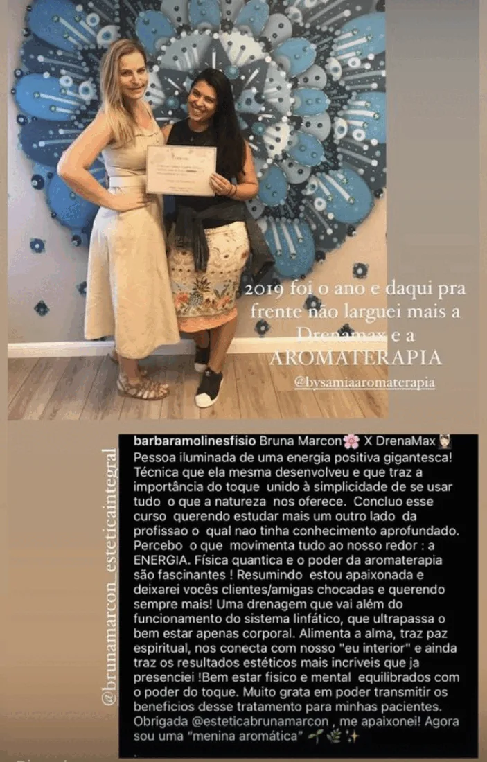 Depoimento de aluna