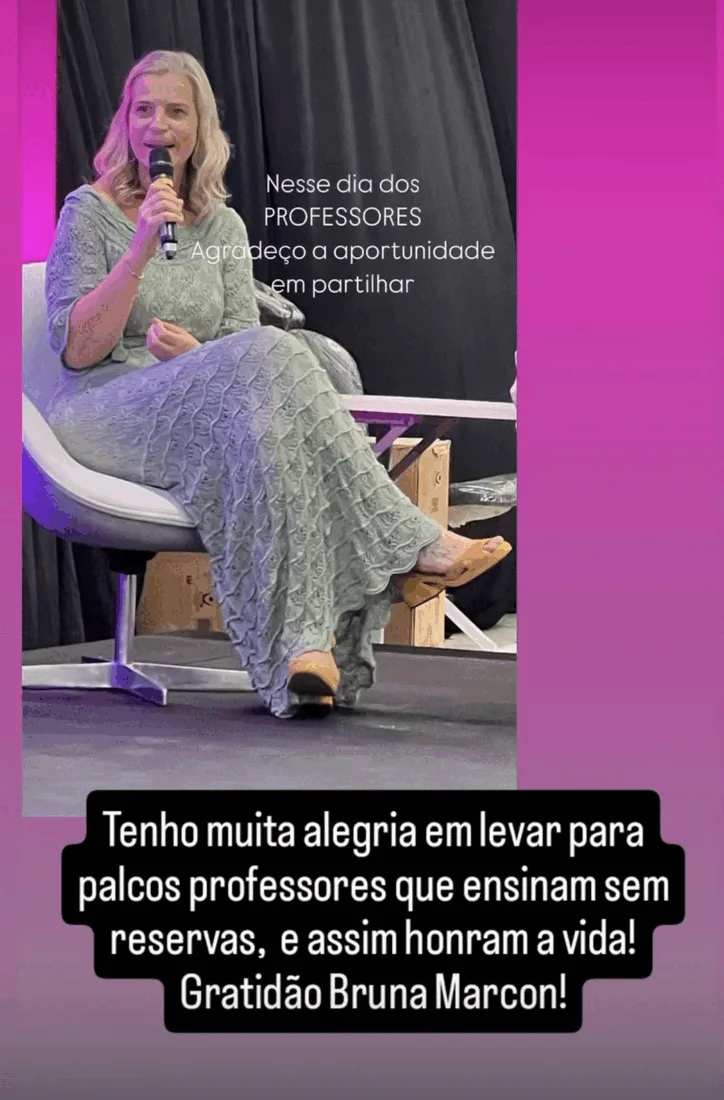 Depoimento de aluna