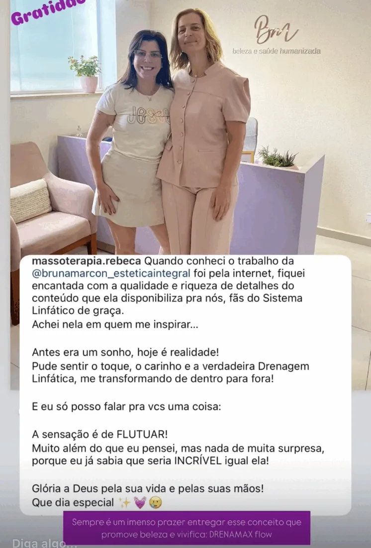 Depoimento de aluna